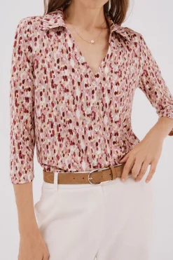 Cortefiel Camisa elástica botones Multicolor Sale
