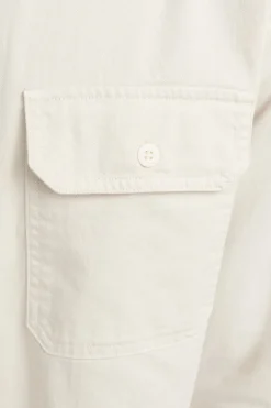 Jack & Jones Camisa estilo sarga gris Online