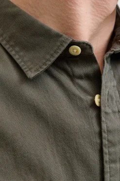 Jack & Jones Camisa estilo sarga nude Outlet