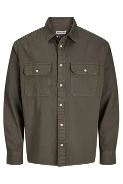 Jack & Jones Camisa estilo sarga nude Outlet