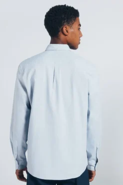 Springfield Camisa estructura azul Sale