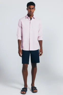 Springfield Camisa estructura rosa Sale