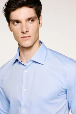 Selected Camisa formal Slim Fit Azul Outlet