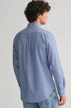 Gant Camisa Azul Clearance