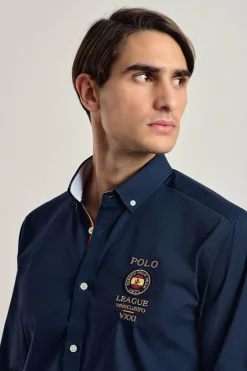 Valecuatro Camisa hombre España Azul marino New