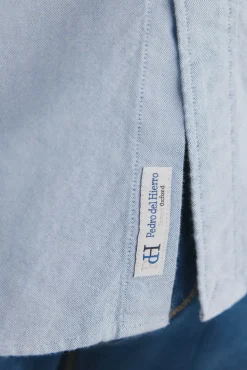 Pedro del Hierro Camisa iconic oxford liso Azul Best