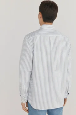 Pedro del Hierro Camisa iconic oxford rayas Blanco Best