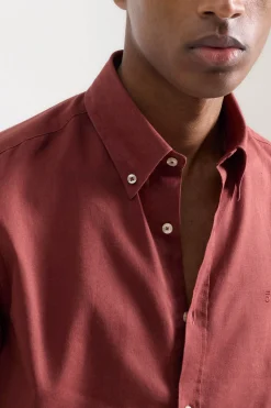 PuroEGO Camisa lino Rojo