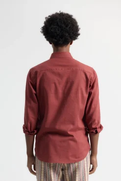 PuroEGO Camisa lino Rojo