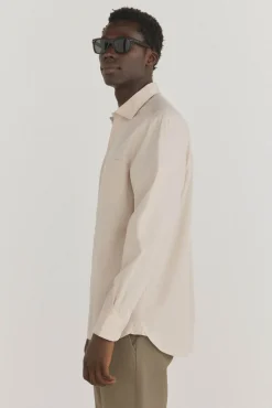 Pedro del Hierro Camisa lisa popelín Beige Best