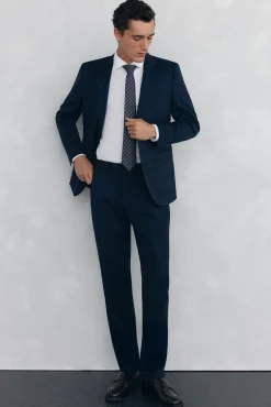 Pedro del Hierro Camisa lisa twill fácil plancha + anti olor slim fit Blanco