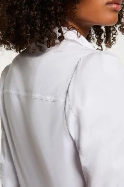 Morgan Camisa manga larga Blanco Outlet