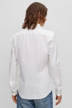 HUGO Camisa manga larga Blanco Clearance