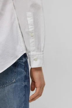 HUGO Camisa manga larga Blanco Clearance