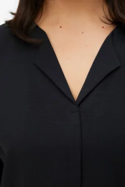 Vero Moda Curve Camisa manga larga talla grande Negro Sale