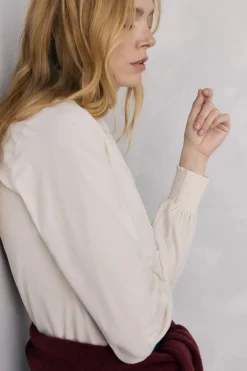 Pedro del Hierro Camisa micropana Crudo Hot