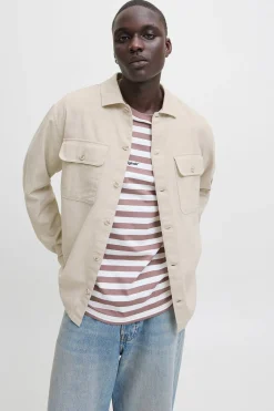 Jack & Jones Camisa oversize de corte holgado gris