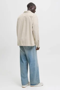 Jack & Jones Camisa oversize de corte holgado gris