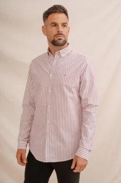 Celopman Camisa Oxford rojo New