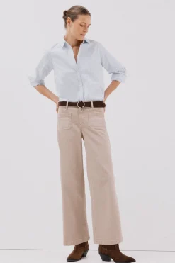 Cortefiel Camisa oxford Estampado azul Hot