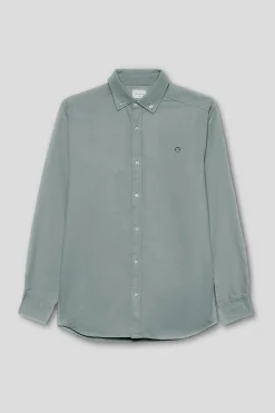 Street Monkey Camisa oxford Verde Online