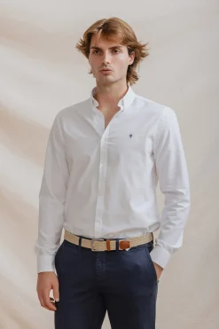Celopman Camisa Oxford blanco Clearance