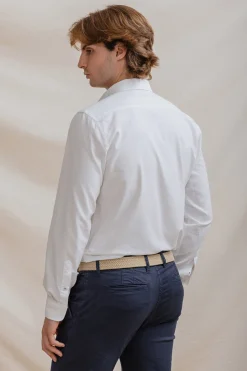 Celopman Camisa Oxford blanco Clearance
