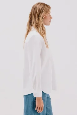 Cortefiel Camisa oxford Blanco Hot