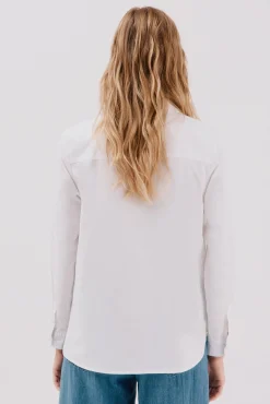 Cortefiel Camisa oxford Blanco Hot