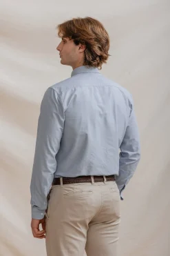 Celopman Camisa Oxford azul Sale