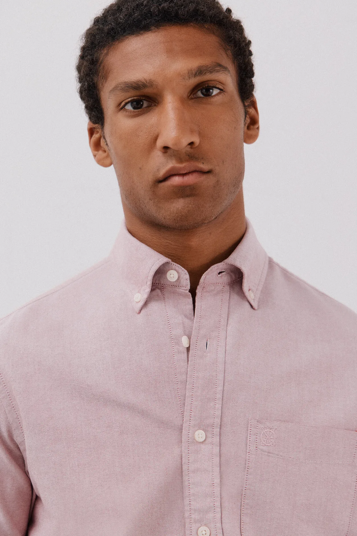 Cortefiel Camisa oxford lisa Rosa Sale