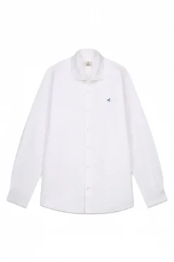 OOTO Camisa oxford liso Blanco New