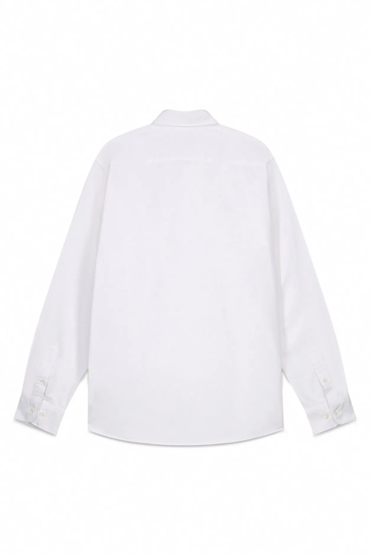 OOTO Camisa oxford liso Blanco New