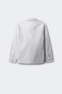 Springfield Kids Camisa oxford patch niño blanco Outlet