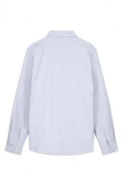 OOTO Camisa oxford rayas Azul Online