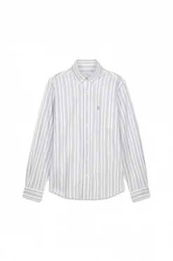 Cortefiel Camisa oxford rayas Azul Online