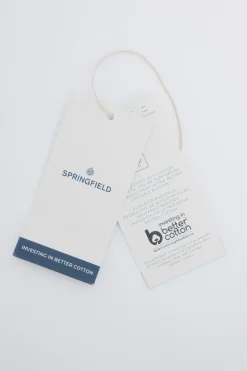 Springfield Camisa oxford tencel gris Online