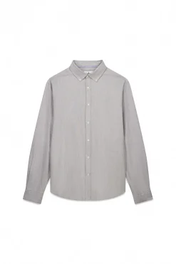 Springfield Camisa oxford tencel gris Online
