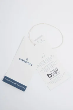 Springfield Camisa oxford tinte en prenda beige Sale