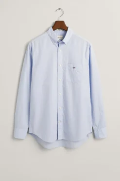 Gant Camisa popelina Azul Outlet