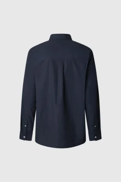 Pepe Jeans Camisa Popelín Fit Regular azul