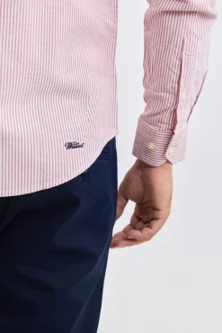 Williot Camisa Raya Oxford Rosa Clearance