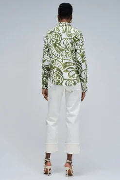 Salsa Jeans Camisa regular Verde New