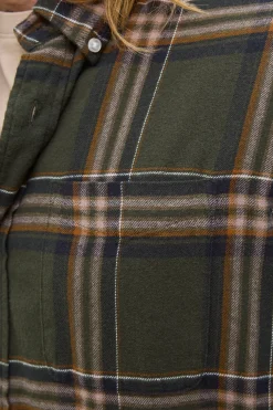 Jack & Jones Camisa regular fit cuadros verde Online