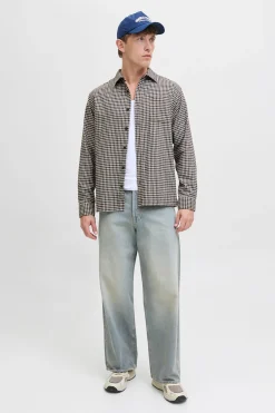 Jack & Jones Camisa regular fit cuadros azul Best