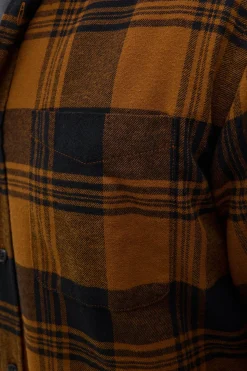 Jack & Jones Camisa regular fit cuadros marr&oacute;n Outlet