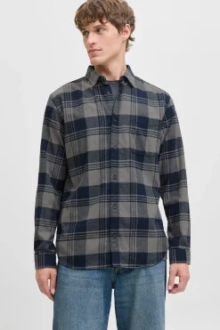 Jack & Jones Camisa regular fit cuadros azul Hot