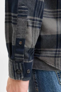 Jack & Jones Camisa regular fit cuadros azul Hot