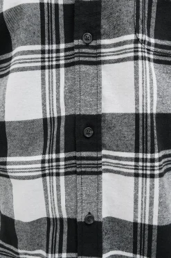 Jack & Jones Camisa regular fit cuadros blanco Clearance