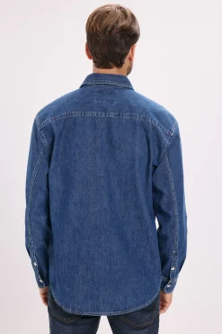 Jack & Jones Camisa regular fit denim Azul Best